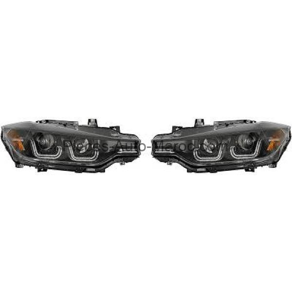Set de Deux Phares Principaux Xénon BMW Série 3 (F30, F31) de 2011 à 15 Maroc