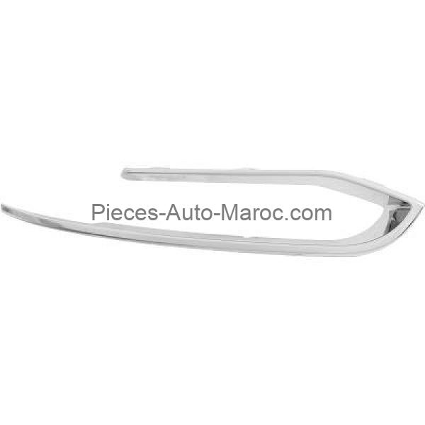 Bandeau Moulure de Pare Chocs Avant Gauche Chrome pour facelift- BMW 5-Reihe (F10-11) 13 Maroc