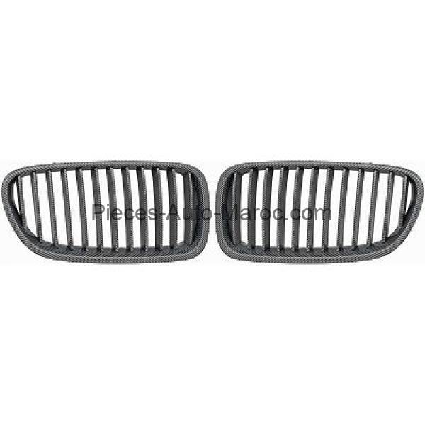 Grille de Calandre Carbone version Performance Optik Kit BMW 5-Reihe (F10-11 LCI) 13-17 Maroc