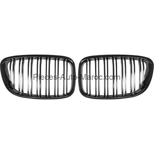 Grille de Calandre Noir Brillant version Sport Optik BMW 5-Reihe (F07) 08-17 Maroc