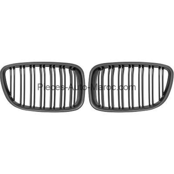 Grille de Calandre Noir Mat Version Sport Optik BMW 5-Reihe (F07) 08-17 Maroc