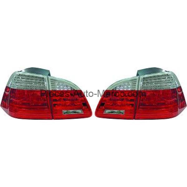 Kit de Feux Arrières Version LED Chrome BMW Série 5 (E60, E61) de 03 à 07 Maroc
