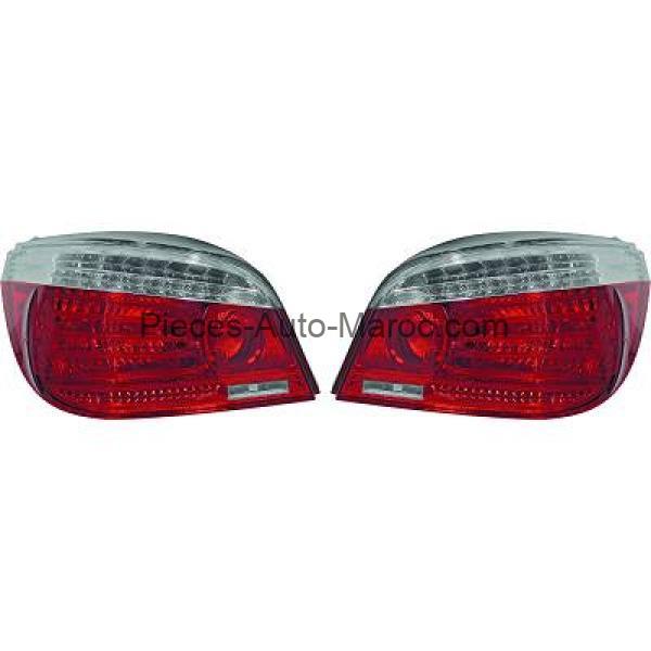 Kit de Feux Arrières Version LED Chrome BMW Série 5 (E60, E61) de 03 à 07 Maroc