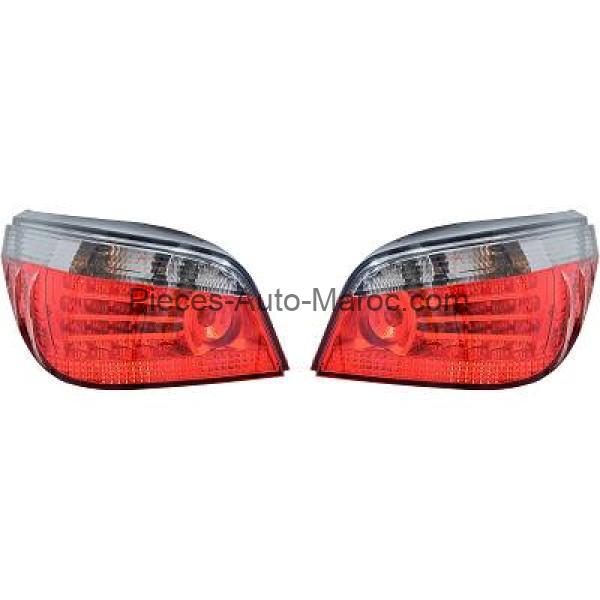 Kit de Feux Arrières Version LED Teinté BMW Série 5 (E60, E61) de 03 à 07 Maroc
