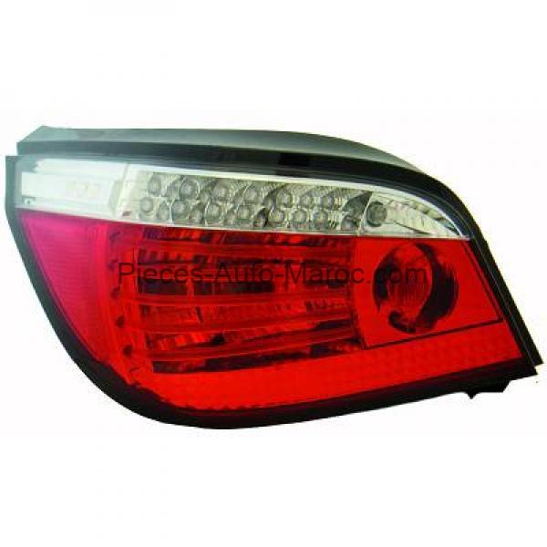 Kit de Feux Arrières version LED Blanc-Rouge BMW Série 5 (E60, E61) de 03 à 07 Maroc