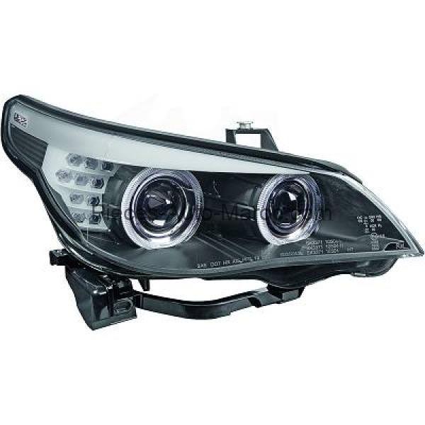 Kit de Projecteurs Principaux pour Circulation à Droit D1S-H7 LED BMW 5-Reihe (E60-61) 07-10 Maroc