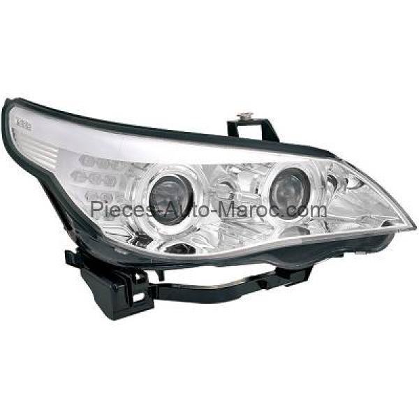 Kit de Projecteurs Principaux pour Circulation à Droit D1S-H7 LED BMW 5-Reihe (E60-61) 07-10 Maroc