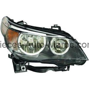 Phare Principal Gauche BMW Série 5 (E60 E61) de 03 à 05 Maroc