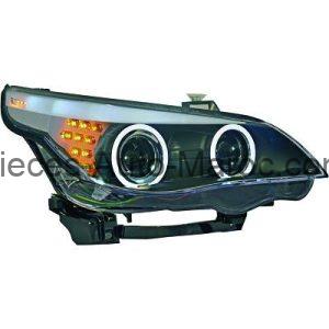 Set de Deux Phares Principaux D2S-H7 Noir BMW Série 5 (E60, E61) de 03 à 04 Maroc