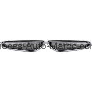 Set de Deux Répétiteurs D' aile Noir BMW Série 3 (E46) de 01 à 05 Maroc