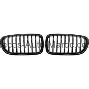 Grille de Calandre Brillant Noir BMW Série 5 (F10, F11) de 2010 à 13 Maroc