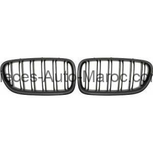 Grille de Calandre Noir Mat Version Sport-Optik BMW 5-Reihe (F10-11 LCI) 13-17 Maroc