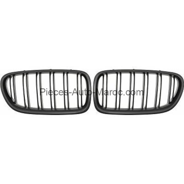 Grille de Calandre Noir Mat Version Sport-Optik BMW 5-Reihe (F10-11 LCI) 13-17 Maroc