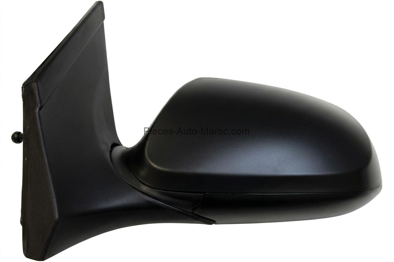 Rétroviseur Gauche Hyundai i10 après 2013 Câble Manuel Noir OEM 87610B9000 Maroc